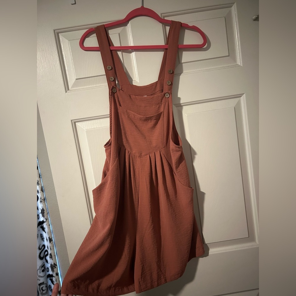 Pinkish Rust Romper